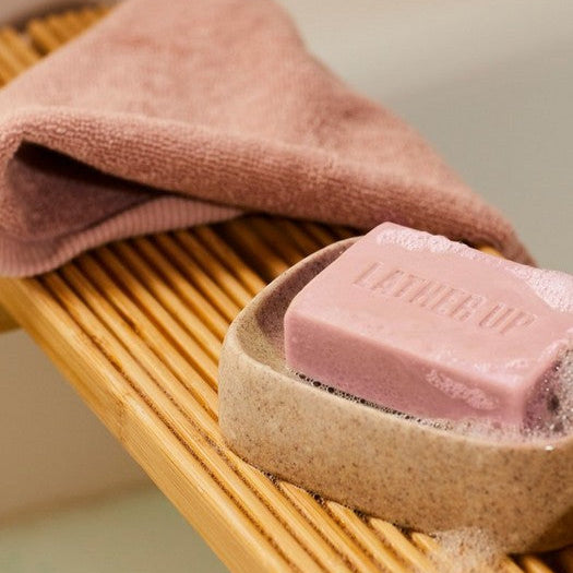 British Rose Cleansing Face & Body Bar - Image 2
